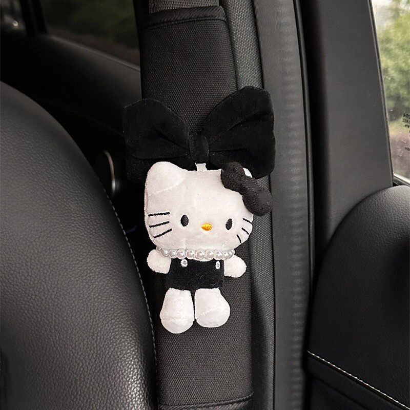 hellokitty安全带护肩套汽车载内装饰摆件小香风凯蒂猫女高级礼物图片