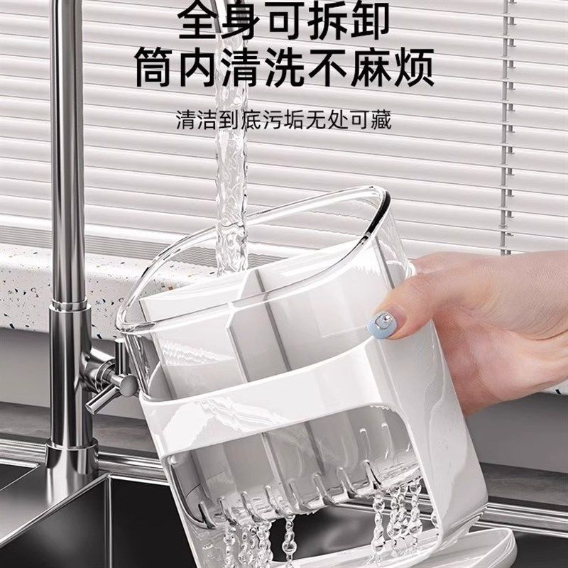 筷子收纳盒高档新款厨房台面勺子餐具筒沥水置物架筷笼子篓桶,餐饮具,餐具笼/架,淘宝优惠券,粉丝福利购,淘宝优惠卷