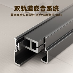 窗帘轨道顶装弯轨道式窗帘滑轨滑轮卡扣窗帘杆侧装飘窗窗帘u形l型