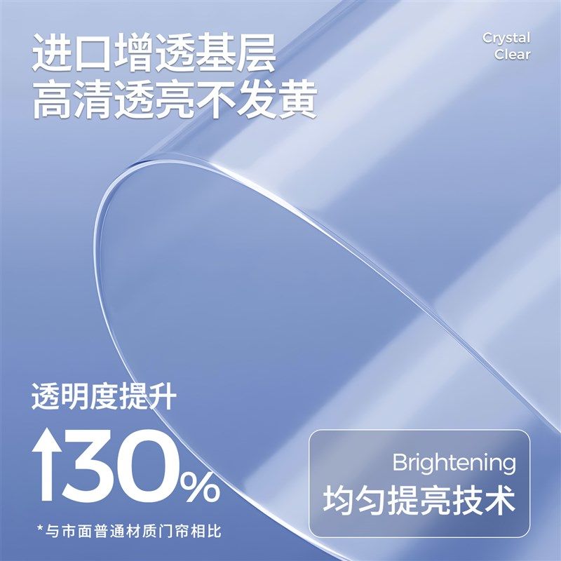 2025新款空调门帘隔断帘防冷气挡风帘透明磁吸家用EVA免打孔卧室