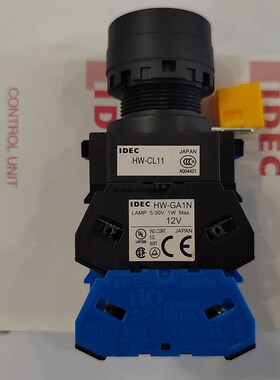 和泉HW系列按钮开关HW1L-M120Q4Y HW1L-M120Q4G HW1L-M120Q4R