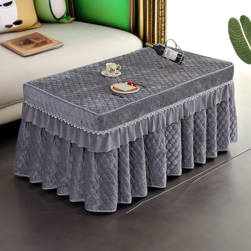 电炉罩新款烤火罩加绒加厚烤火被子取暖炉桌罩烤火桌子罩套长方形