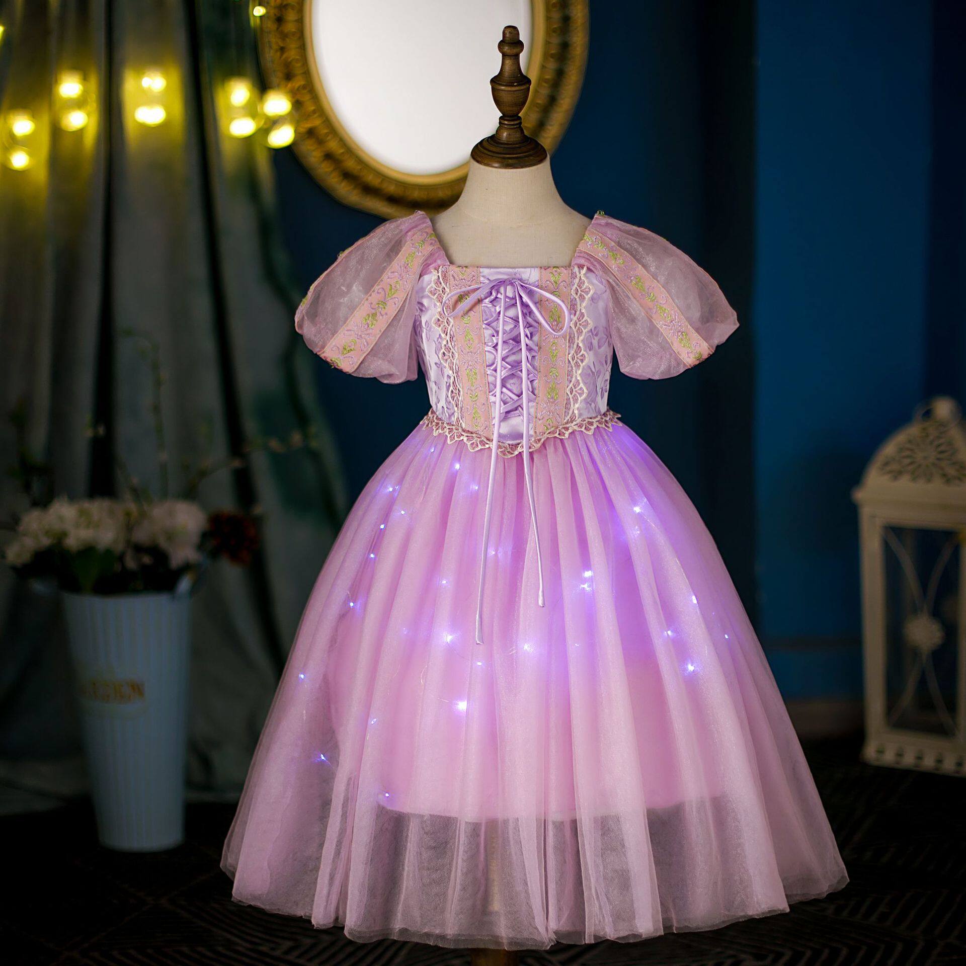 2026长发公主裙Rapunzel