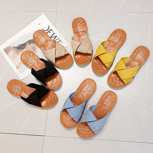 shoeswomen拖鞋女外穿夏