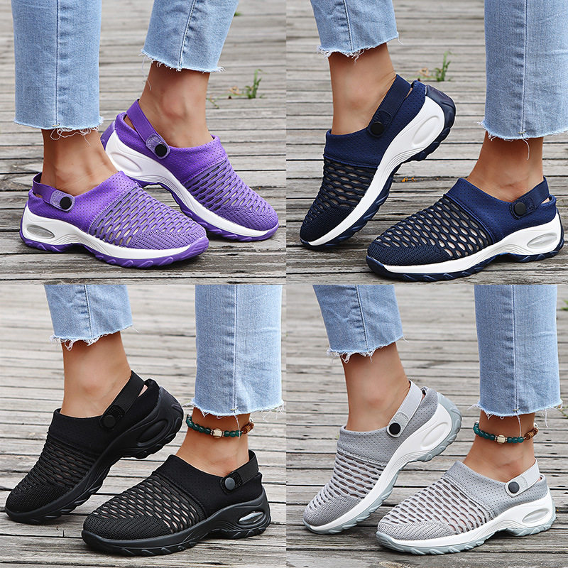 shoeswomen夏圆头纺织品
