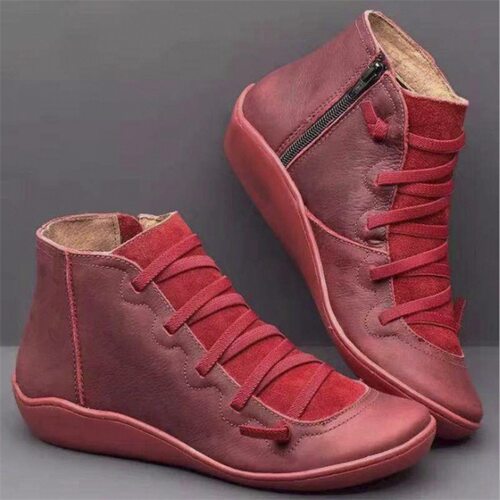 shoeswomen复古大码短靴