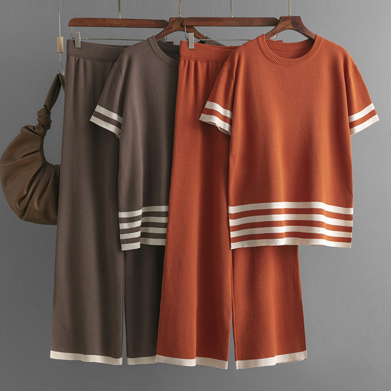 womenclothes欧美撞色条