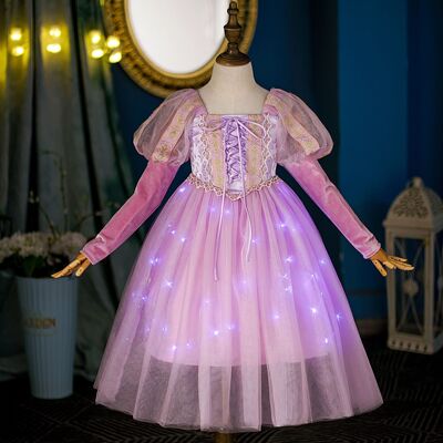 秋冬长发公主裙Rapunzel