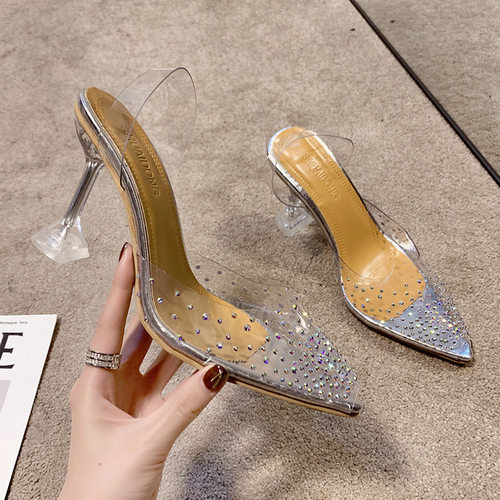 shoeswomen欧美大码透明
