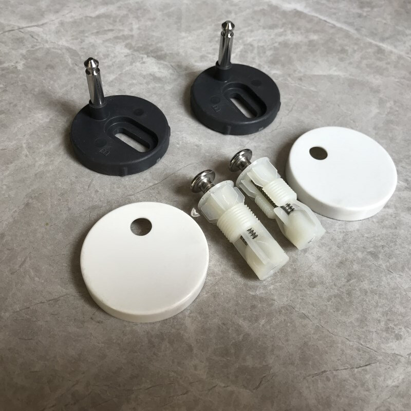 马桶盖配件安华美加华恒洁坐便器盖板铰链支架膨胀螺丝1116