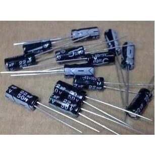电解电容  220UF 25V/50V 直插  20个5元   全新原装