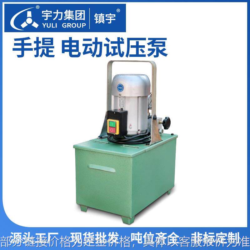 手提电动试压泵3dsy4.0a6.3a管道打压机四缸高压ppr水管测压宇力