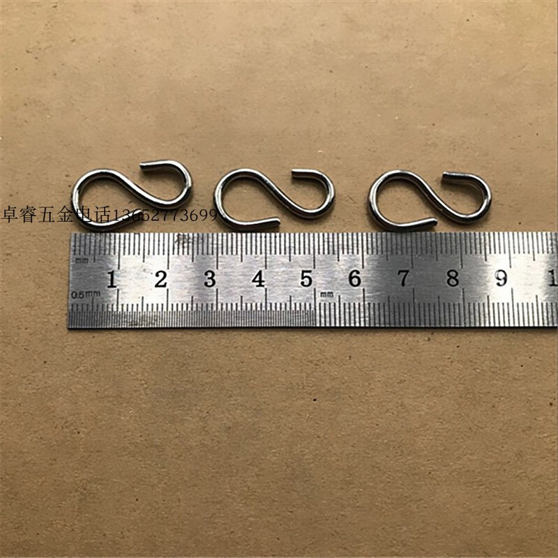 304不锈钢s型挂钩多功能挂钩s钩子多用s形勾金属s钩挂架小s钩