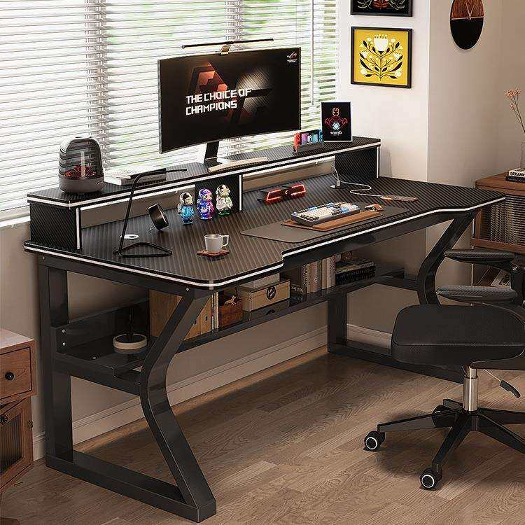 电脑桌卧室家用台式小型写字书桌办公桌椅套装出租屋简易电竞tω