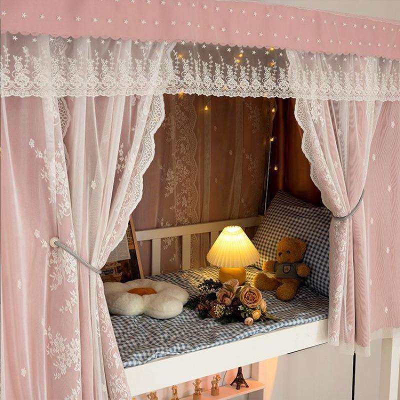 宿舍下铺床帘学生宿舍遮挡上铺铺强遮光帘女蕾丝纱蚊帐型轨道床幔,农机/农具/农膜,其它农用工具,淘宝优惠券,粉丝福利购,淘宝优惠卷