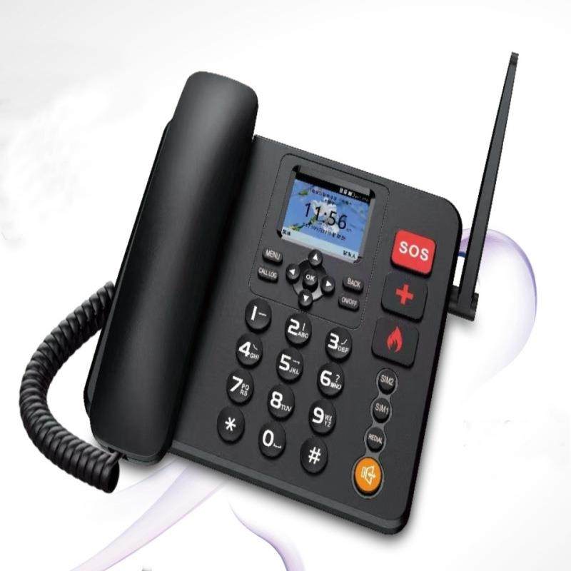 全网通4G（3G2GGSM)插卡无线固话机无线插卡电话无绳无线座机