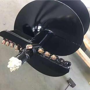 挖机改装螺旋钻机桥梁地基桩打孔设备光伏工程深井岩石钻孔