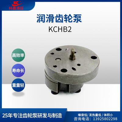 科昌KCH微型润滑齿轮泵机械浸泡式润滑齿轮油泵增压稀油润滑泵