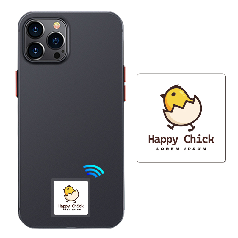 超薄手机门禁卡贴icid卡小区电梯卡nfc芯片贴CUID门禁空白卡贴