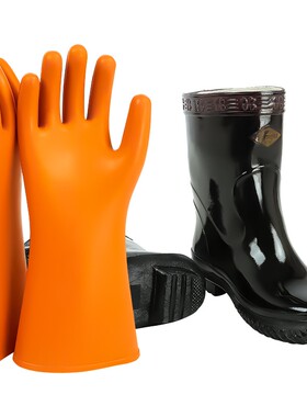 高压绝缘手套380v电工专用防电手套12kv橡胶手套220v10kv25kv35kv