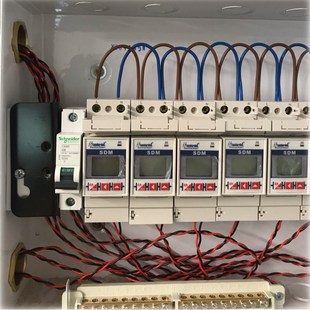 宿舍 RS485 商铺 充电桩 微型单相导轨电表 免拆线安装 SDM620