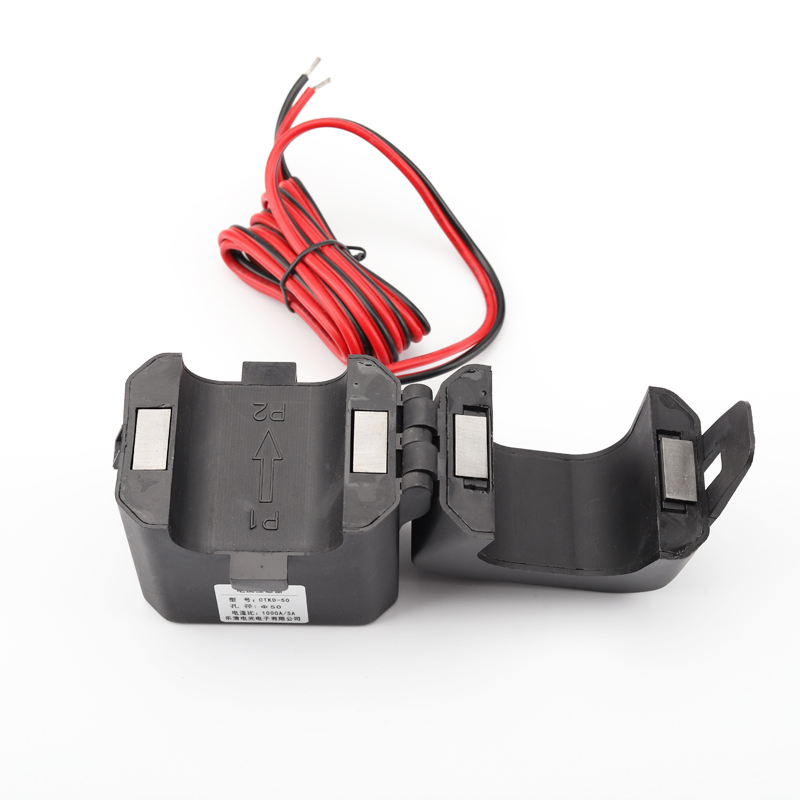 开口式电流互感器开合式小型三相交流100/200/400/600/800/5A 0.5