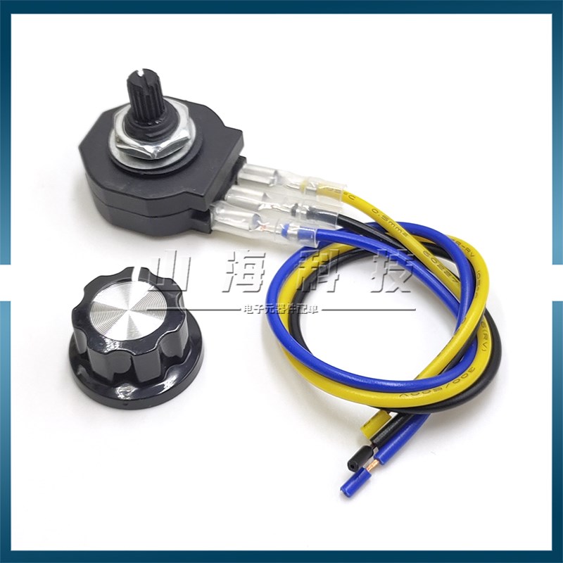 电焊机电流调节电位器 RnVS28 B472 推力开关旋钮 2W 4K7 电机调