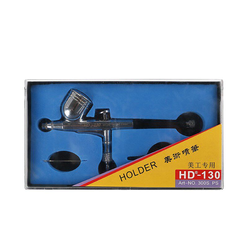 美术喷笔喷漆笔枪颜料上色喷漆笔喷绘笔头皮蛋糕喷枪迷你油漆气泵