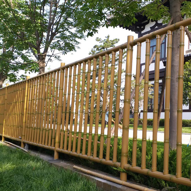 不锈钢仿竹护栏户外菜园围栏栏杆园林草坪竹篱笆新农村仿竹节栅栏,搬运/仓储/物流设备,机械式停车设备（立体停车库）,淘宝优惠券,粉丝福利购,淘宝优惠卷