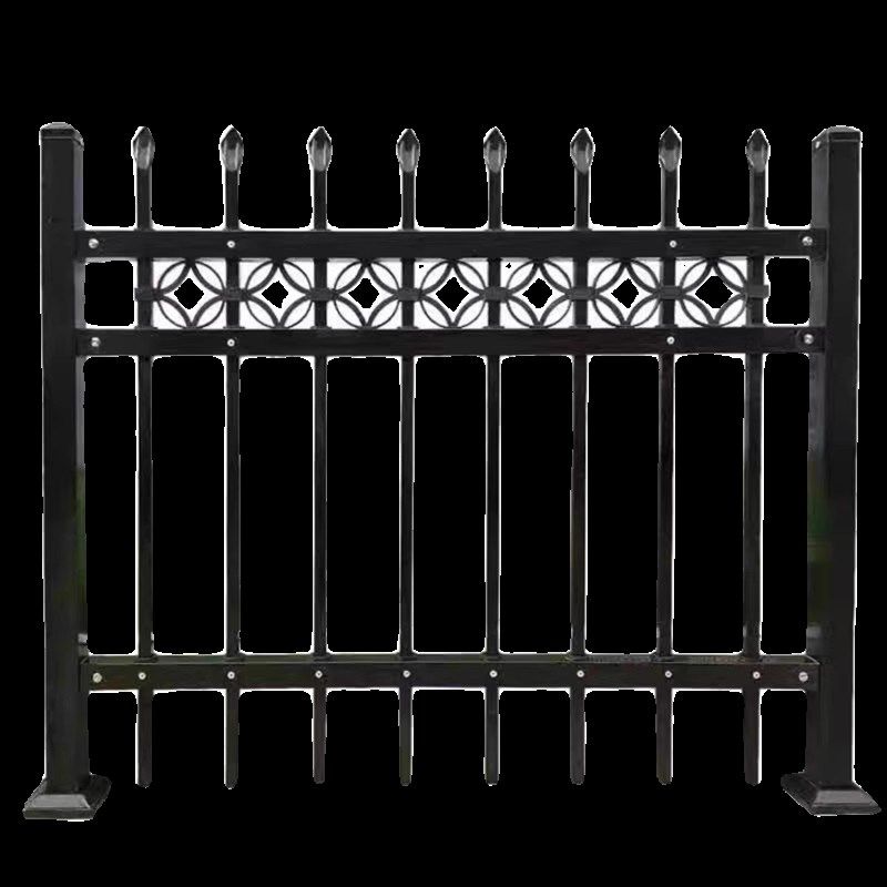 锌钢围墙护栏围栏户外工厂学校小区铁艺栅栏庭院铸铁焊接黑色栏杆,搬运/仓储/物流设备,机械式停车设备（立体停车库）,淘宝优惠券,粉丝福利购,淘宝优惠卷