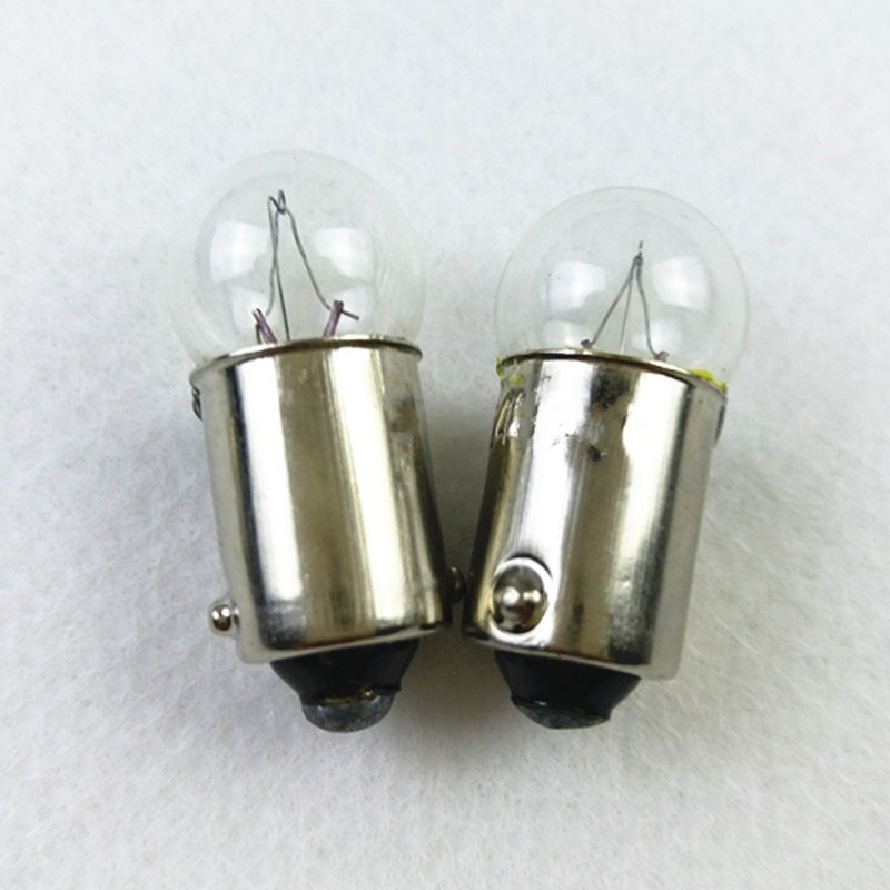 B9卡口6.3V6V12V24V30V1W3W灯珠圆头小灯泡机床仪表指示灯小灯座