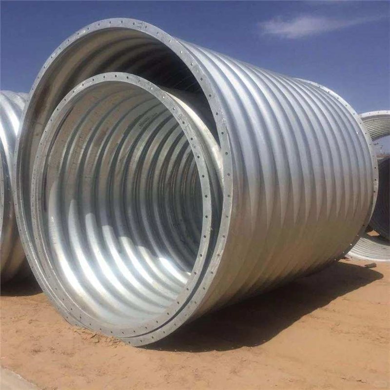 钢径涵洞桥梁钢板大口隧道镀锌波纹排污排水波纹管涵涵管