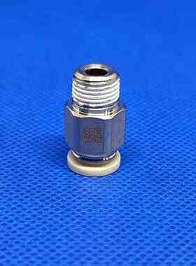 PC4M5-S亚德客304不锈钢螺纹直通PC601-S接头PC 8/10/12-01020304