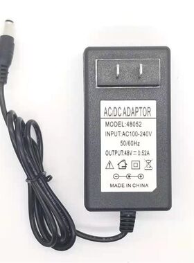 网络LEI H3C华三锐捷AP MU-24-1480050 电源适配器48V0.52A 0.5A