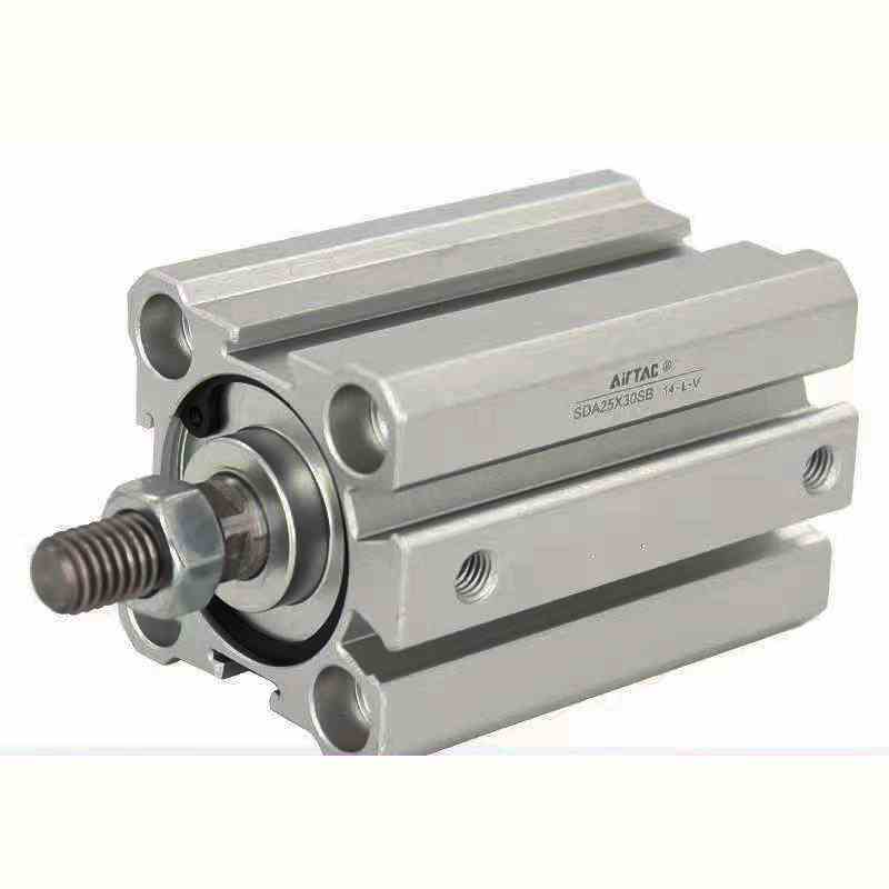 SDA12*5S亚德客超薄气缸SDA12X10SB X15 20 25 30 35 40 45 50 55