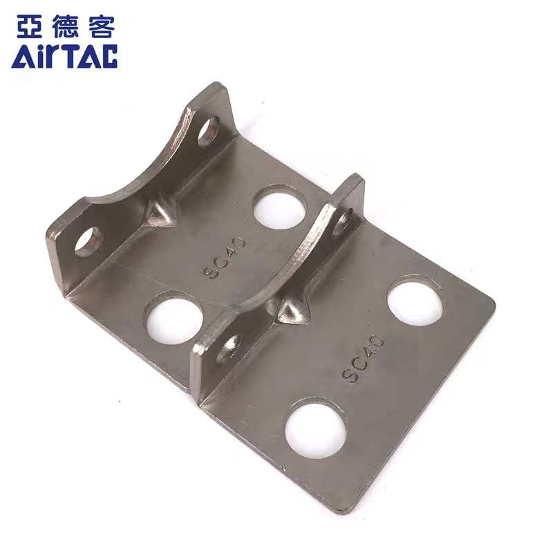 亚德客气缸附件F-SE/SAI32/40/50/63/80/100/125-LB脚架/固定支架