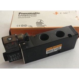 EMC亿太诺电磁阀V5241-15 AC220V DC24V 二位五通电磁阀 换向阀