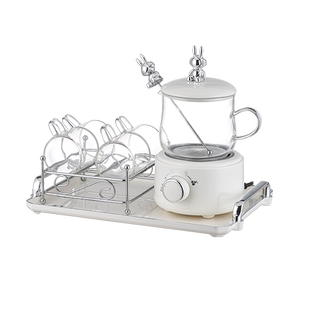 养生壶小型mini办公室多功能家用防干烧煮茶壶600ml分体玻璃烧水