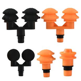 爆款筋膜枪按摩头通用配件肌肉放松器头震动放松枪头按摩枪配件头