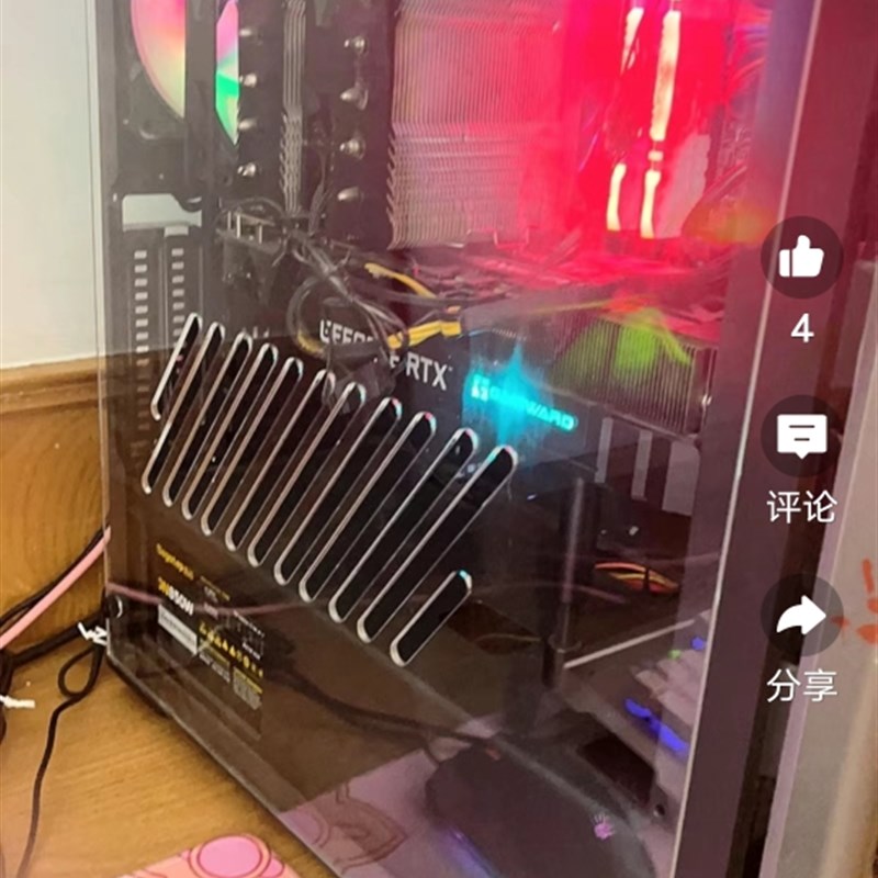 760m S920暴风雪S960 S980亚克力侧板玻璃板海景.房机箱侧板