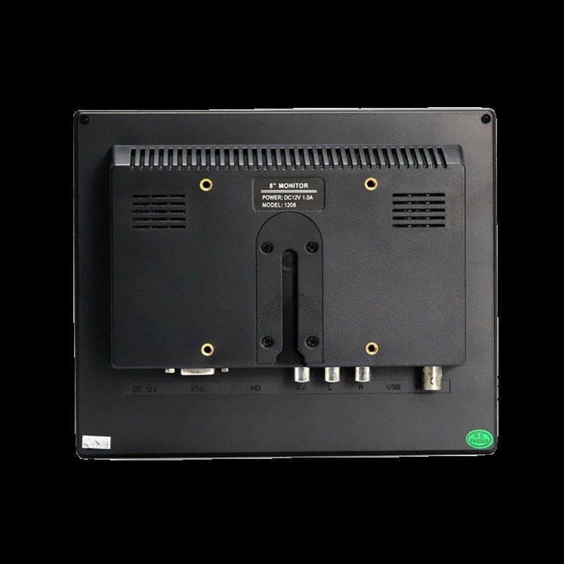 高清8寸工业液晶显示器视频显微镜显示屏BNC/AV/VGA/HDMI/USB接口