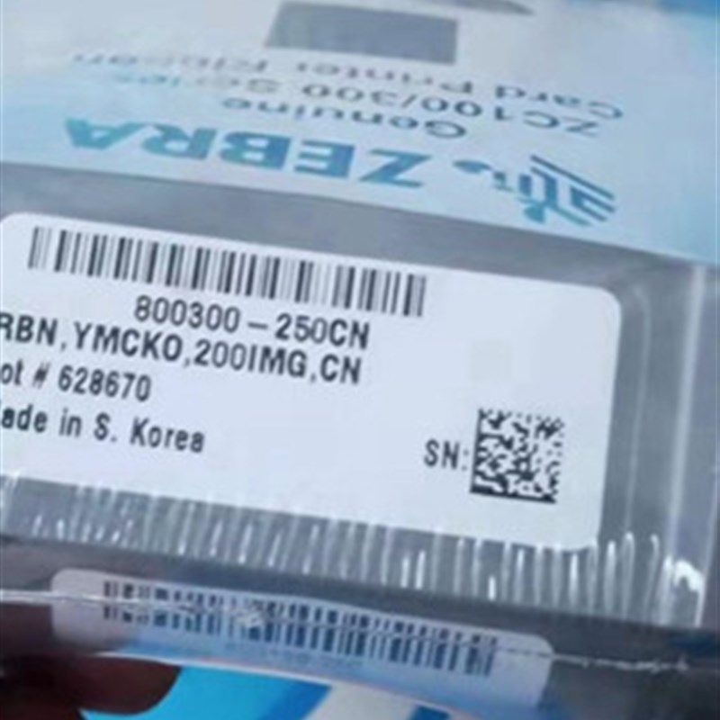 Zebra Zebra Zc100/Zc300卡片打印机色带800300 -252Tw/ 800300 -,办公设备/耗材/相关服务,碳带,淘宝优惠券,粉丝福利购,淘宝优惠卷