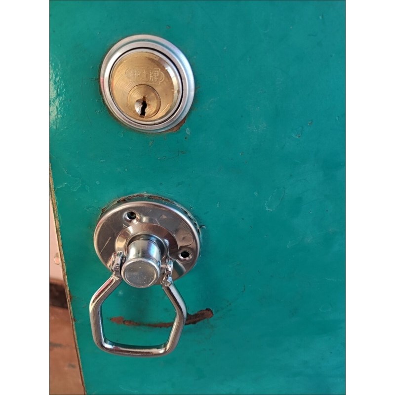 申士牌 9472A2m型插芯门锁圆柱 防盗 大门锁 申翔/丰收/双头长锁