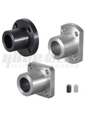 替代怡合达/GAR21/法兰型导向轴支座 端面固定型 安装孔通孔