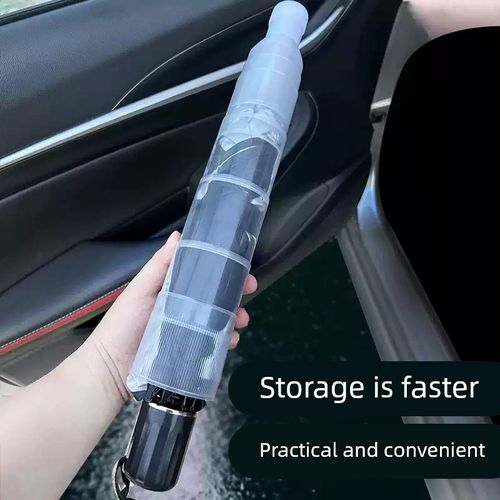 伸缩汽车雨伞防水套车载雨伞桶车内收纳桶长伞短伞收纳防雨水通用