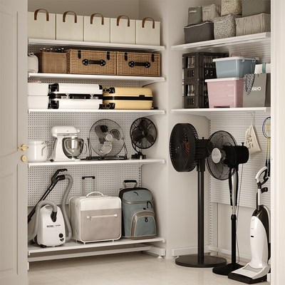 立式洞洞板置物架800库落地仓库多层收纳M储物金属免打孔家用货架