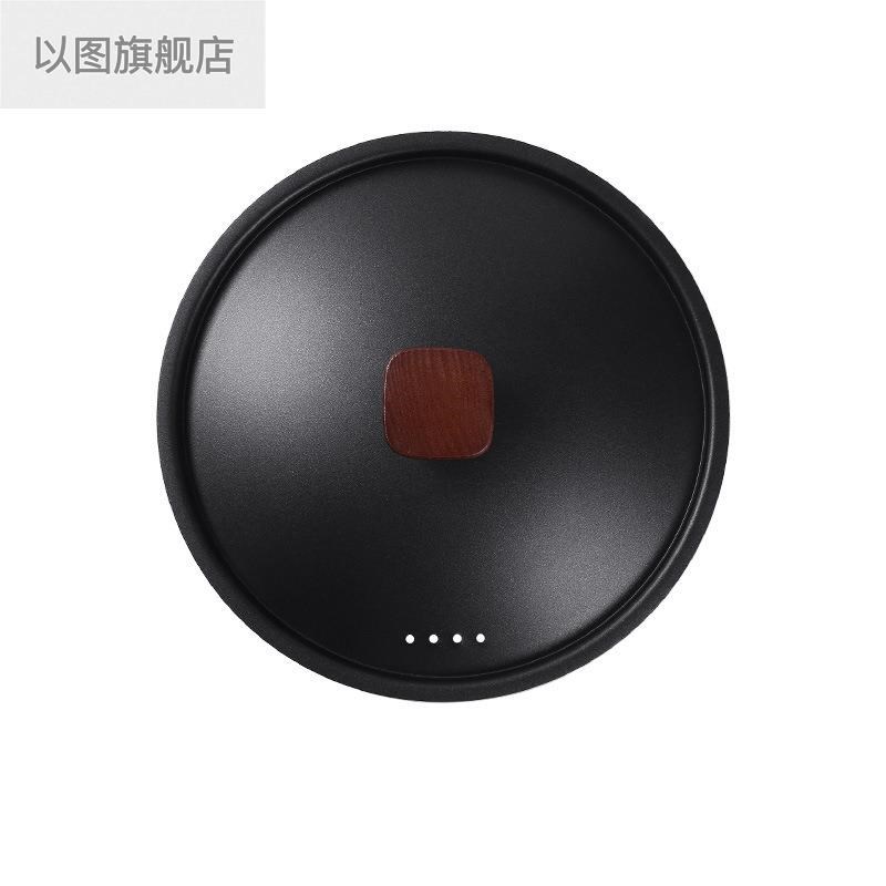 铁锅盖铁盖子炒锅煎锅汤锅盖子熟铁精铁锅盖防锈易清Z洗锅具配件