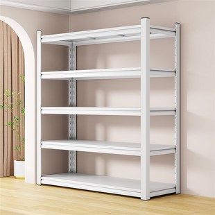 货架置物架多层落地家用超市仓库储物架阳台杂物间商用钢制收纳架