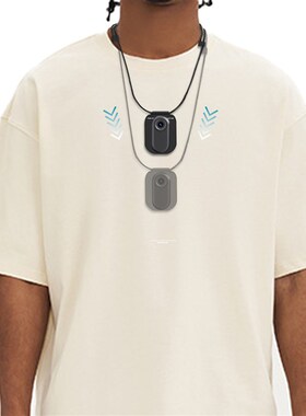 dm10拇指运动相机磁吸挂绳解放双手胸前固定视角记录摄像