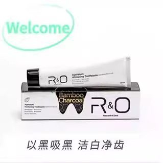 美国原装进口ro牙膏拍一发三热销除异味护牙龈牙齿洁白